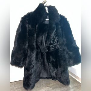 Theory Fur Jacket Size Small